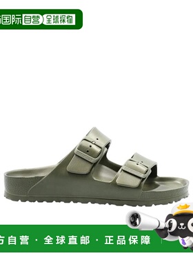 香港直发BIRKENSTOCK勃肯女士卡其色搭扣拖鞋百搭1019152RKHAKI