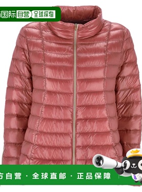 1h可退 香港直邮Herno 女士 back 轻缎面喇叭羽绒夹克 PI002183D1