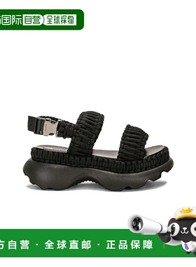 1h可退 香港直邮Moncler 盟可睐 女士 Belay 编织凉鞋 I109B4L001