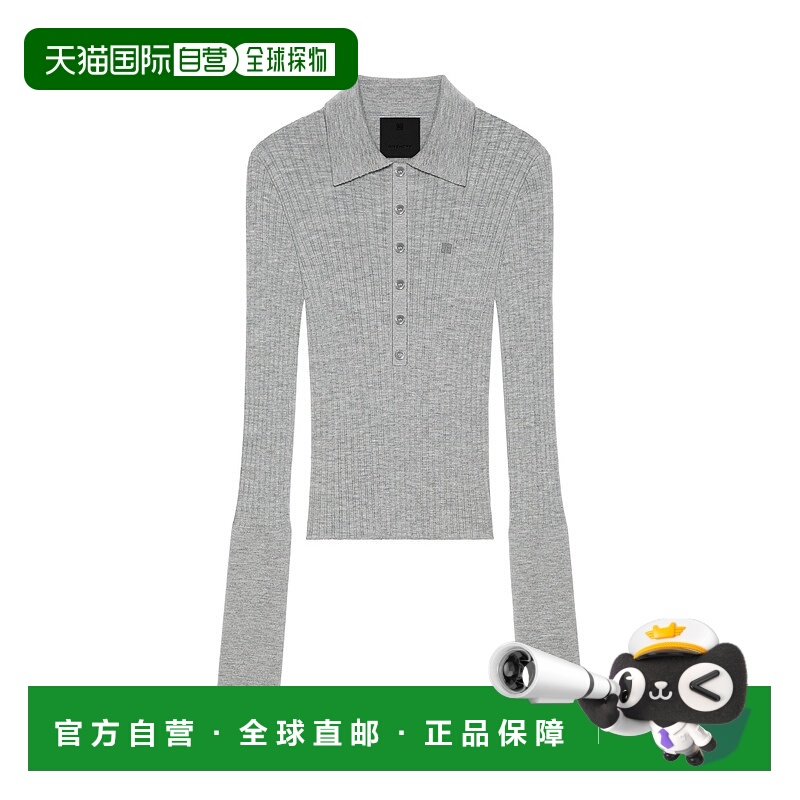 香港直邮Givenchy 长袖羊毛针织衫 BW90QF4ZMC