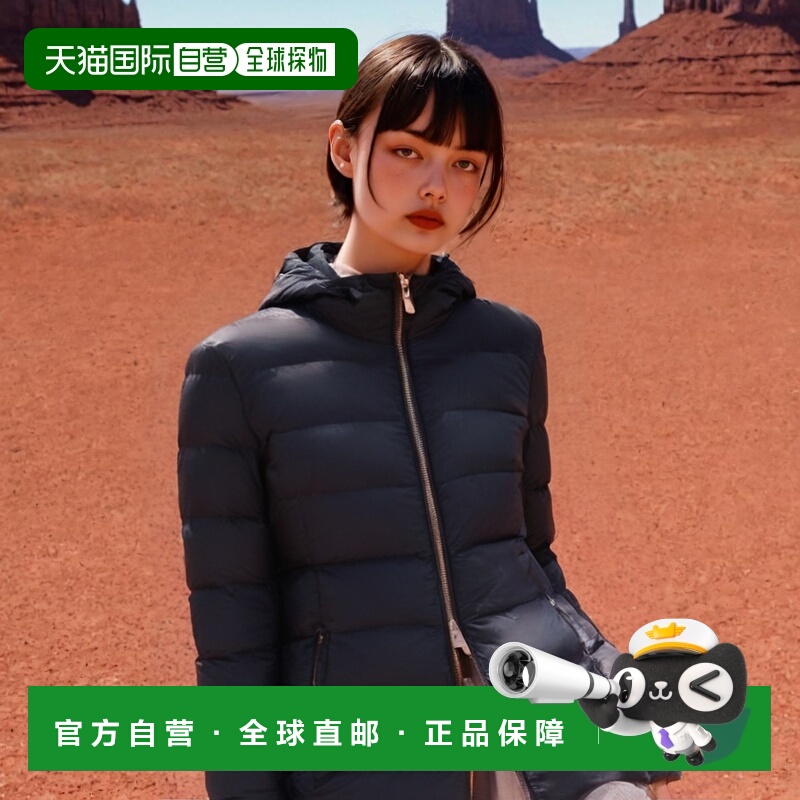 香港直邮EA7 Emporio Armani 徽标连帽羽绒服 6ZTK01TN01Z1554