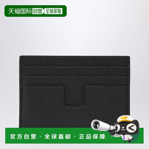 香港直邮Tom Ford 汤姆 福特 男士 木纹小牛皮卡套(黑色) YM233LC