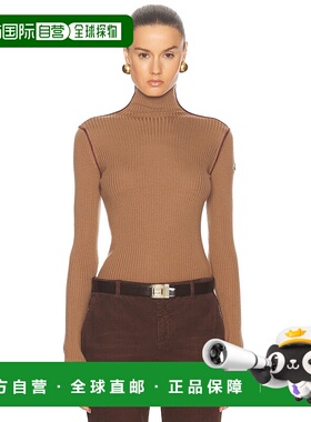 1h可退 香港直邮Moncler 盟可睐 女士 高领上衣 J20939F00007M113