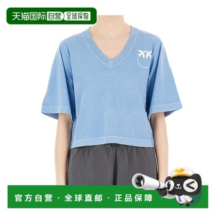 香港直邮Pinko 104606A2D0 V领T恤