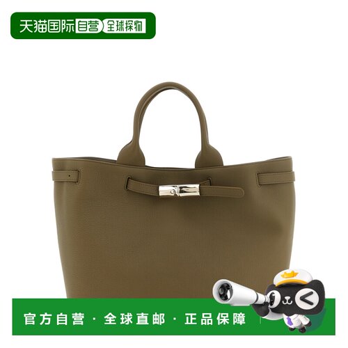 香港直邮LONGCHAMP 女士手提包 10327HJH510 AW2026 绿色 'L Le S
