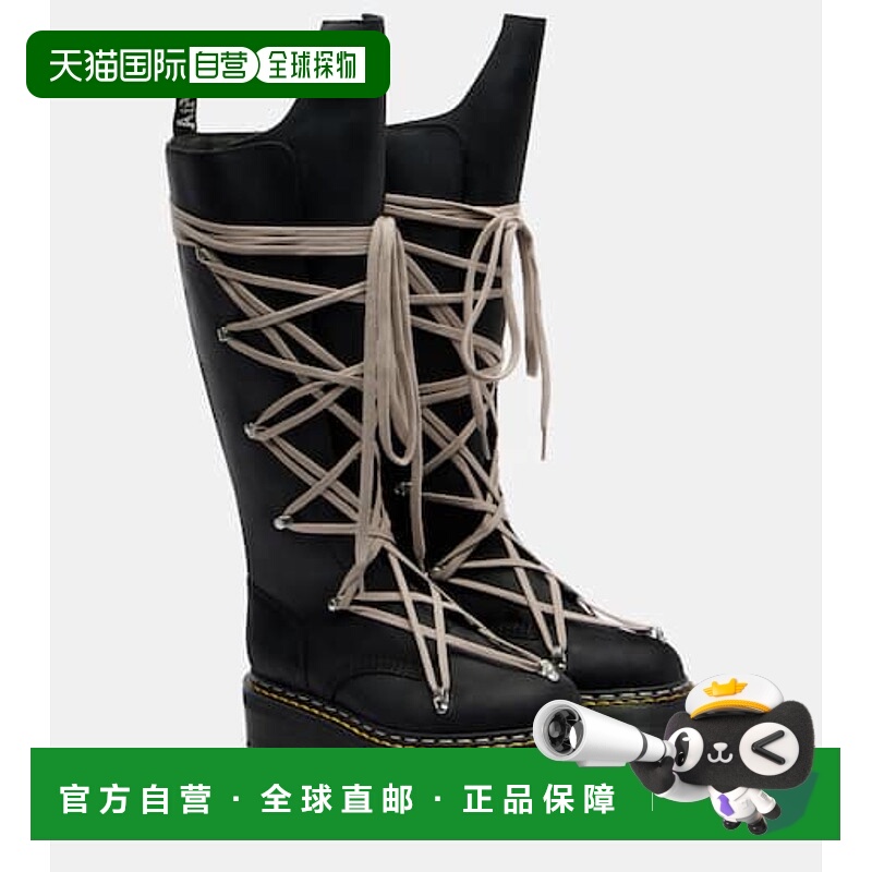 1h可退 香港直邮rick owens 瑞克 欧文斯 女士 x Dr. Martens 1B6