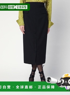 1h可退 香港直邮Dries Van Noten 德赖斯 范诺顿 女士 黑色羊毛马