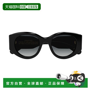 香港直邮Chloe 蔻依 女士 椭圆形太阳镜 CH0251S black黑色 舒适