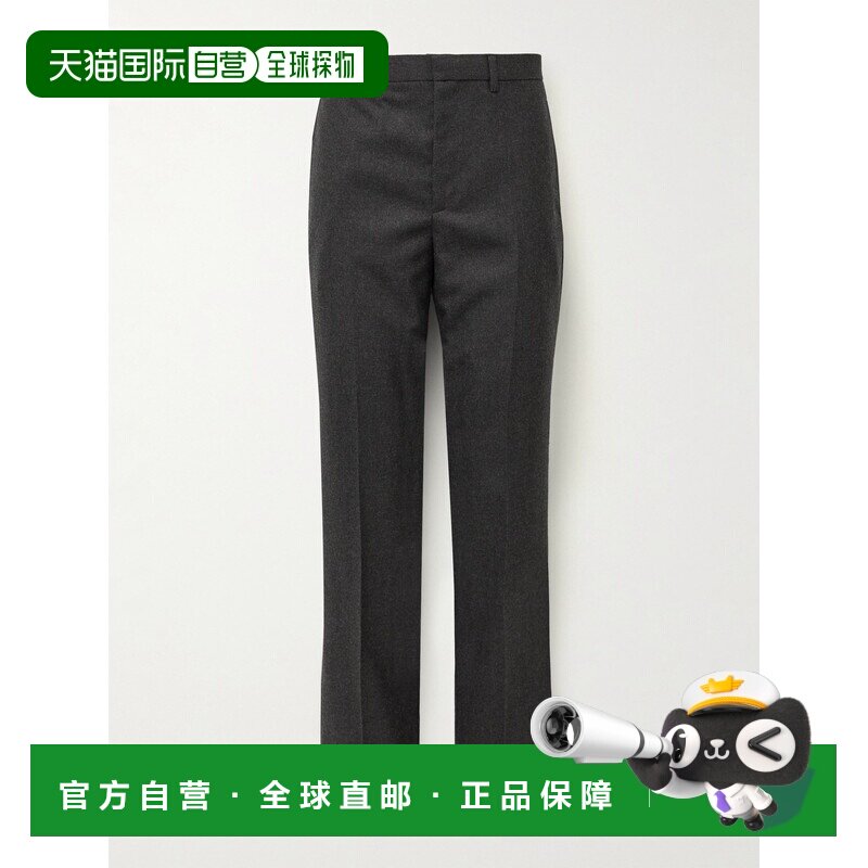 香港直邮1h可退 Givenchy 纪梵希 男士 修身直筒羊毛/斜纹布裤子