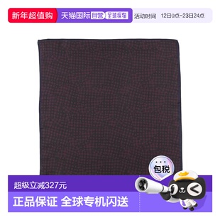 1h可退 香港直邮zegna 杰尼亚 男士 Foulards 围巾 red红色 舒适