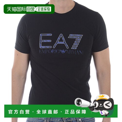 香港直邮EA7 Emporio Armani 徽标T恤 3ZPT84PJM5Z