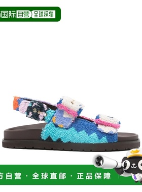 香港直邮Missoni 圆头平底凉鞋 MWF210