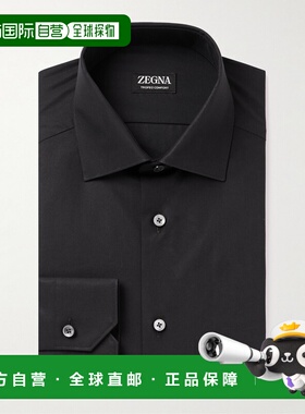 1h可退 香港直邮zegna 杰尼亚 男士 Trofeo™ 舒适衬衫 9MS0MTCT10
