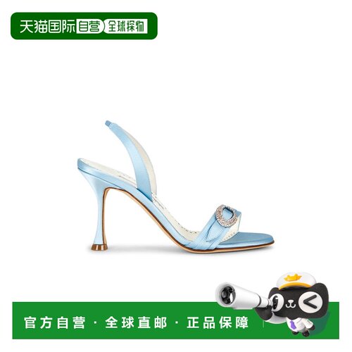 美国直邮MANOLO BLAHNIK 莫罗 伯拉尼克 女士 Zutosan 90 凉鞋 32