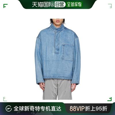 香港直邮Wooyoungmi High-Neck 牛仔外套 W241JP24