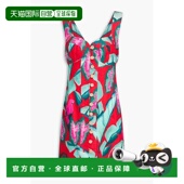 香港直邮FARM RIO 女士 1h可退 印花亚麻迷你连衣裙 321315SUMMER