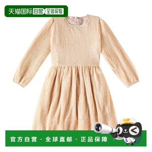 1h可退 香港直邮Molo 女童 Coralia 珠片连衣裙童装 pink粉色 舒