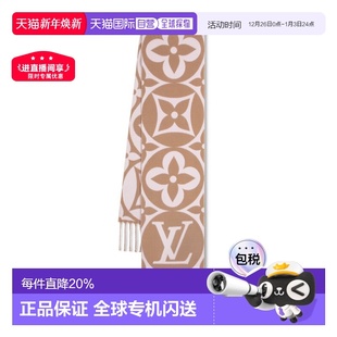 Medallion女士提花绵 23新款 自营1h可退 欧洲直邮LV路易威登围巾