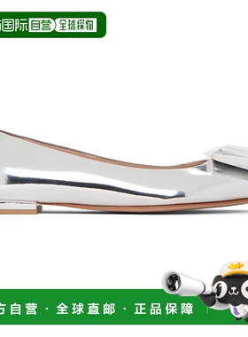 香港直邮Gianvito Rossi 吉安维托 罗西 女士 银色 Jaipur 05 芭