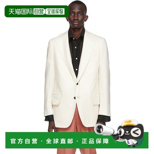 香港直邮Tom 男士 Ford 福特 独家发售灰白色单排扣 汤姆 1h可退