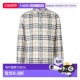 香港直邮Burberry 81043871 男装 格纹长袖 衬衫