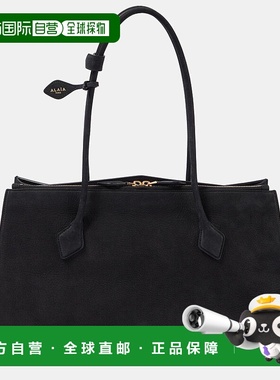 1h可退 香港直邮Alaia 女士 Le Teckel 皮革手提包 black黑色 舒