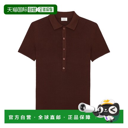 1h可退 香港直邮Saint Laurent 短袖polo衫 862759Y77IK针织衫