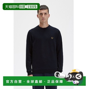 圆领羊毛毛衣 1h可退 长袖 Perry K9601 香港直邮Fred