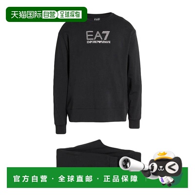 香港直邮Ea7 男士 Outfit 运动运动装 black黑色 舒适时尚