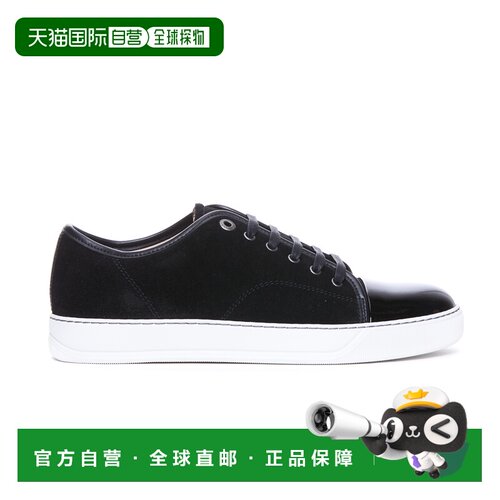 1h可退 香港直邮LANVIN 男士运动鞋 SKDBB1VBAL10 AW2026 黑色 徽