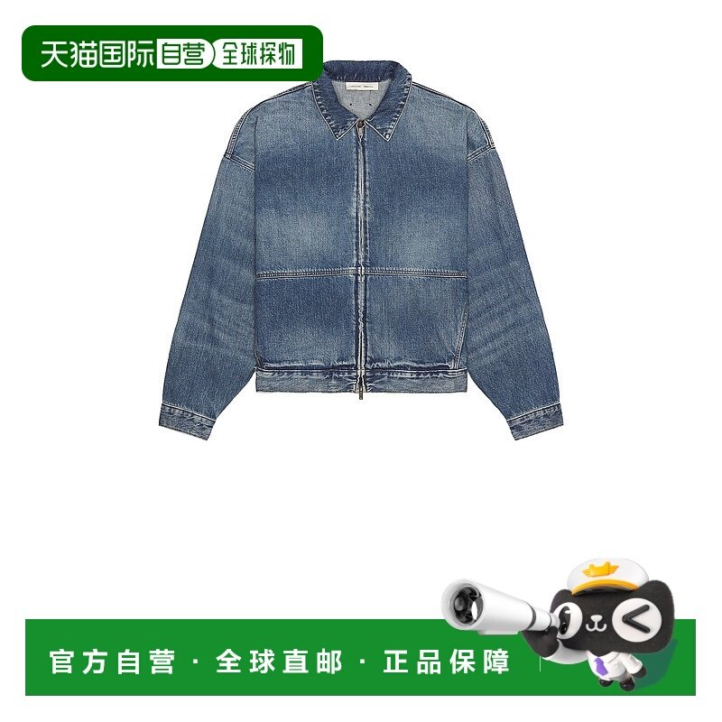 1h可退 香港直邮Essentials 男士 牛仔机车夹克 202SP254270F,男装,夹克,淘宝优惠券,粉丝福利购,淘宝优惠卷