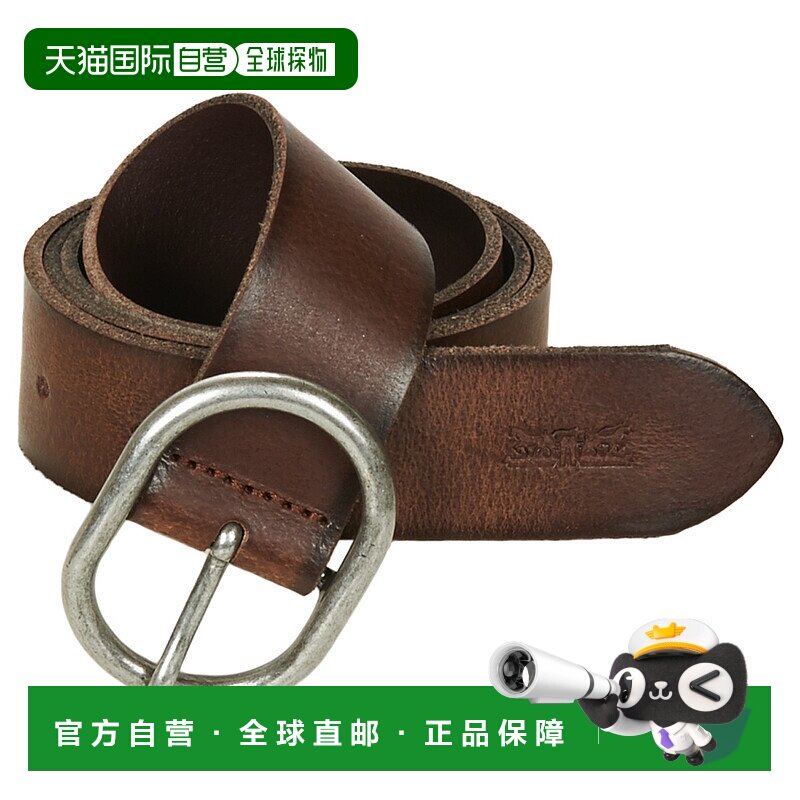 欧洲直邮Levi’s李维斯女CALNEVA腰带224374-3-28真皮皮带