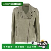 拉链机车休闲绒面皮夹克 香港直邮Brunello Cucinelli M0PCL2873C