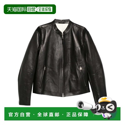 1h可退 香港直邮TOM FORD 男士皮衣 LXI019LMN022NWA SS2026 黑色