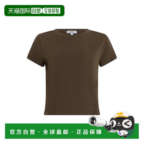 香港直邮AGOLDE 女士T恤 A71801507NFRM AW2026 棕色 Short-sleev