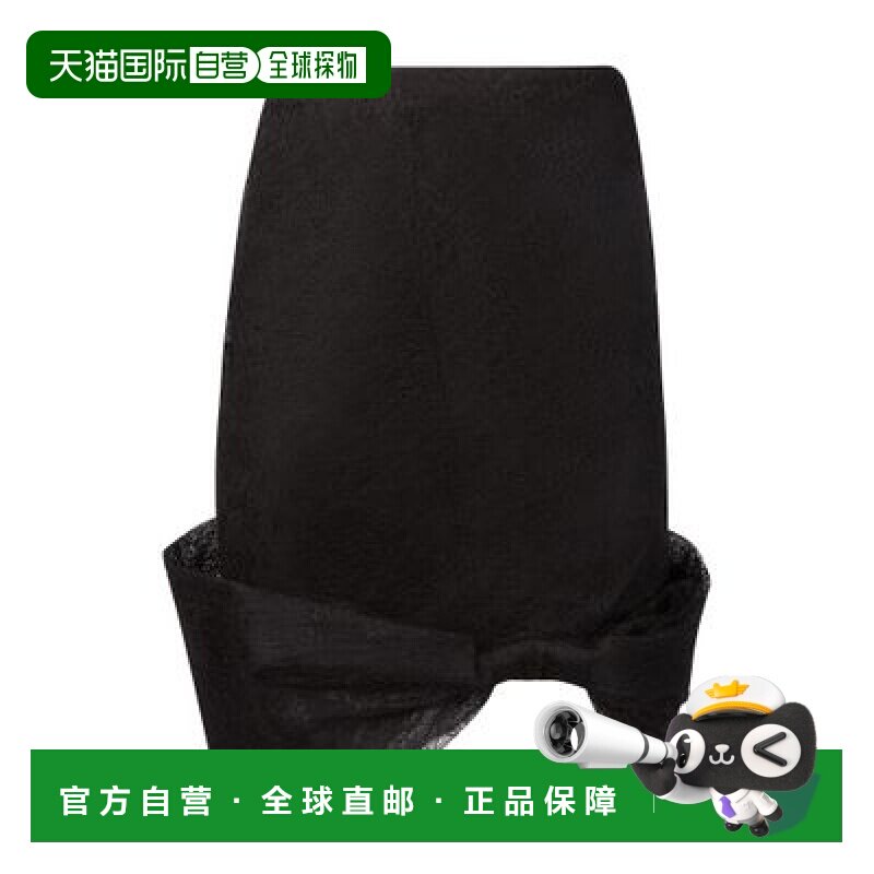 自营欧洲直邮NINA RICCI 蕾丝蝴蝶结中长半身裙正品时尚百搭 高级