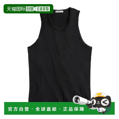 香港直邮James Perse 男士背心 MNL3633 SS2026 黑色 圆领背心