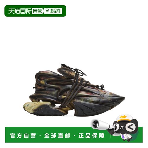 香港直邮Balmain 印花休闲运动鞋 AM0VJ309KEMA老爹鞋