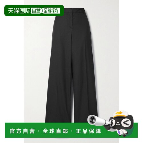 1h可退 The Row 女士 Bufus 羊毛直筒裤 6991W2453阔腿裤