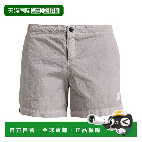 1h可退 香港直邮cp company 男士 泳裤 grey灰色 舒适时尚短裤