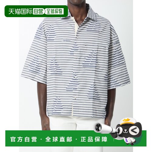 1h可退 香港直邮Jacquemus 男士 Plage 衬衫 SHM00622AW008383JB