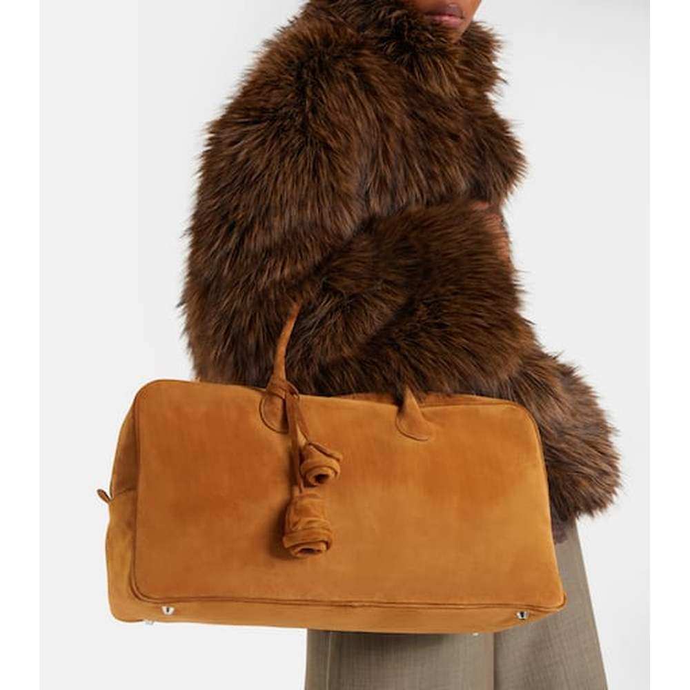 1h可退 香港直邮magda butrym 女士 Brigitte 大号绒面革手提包