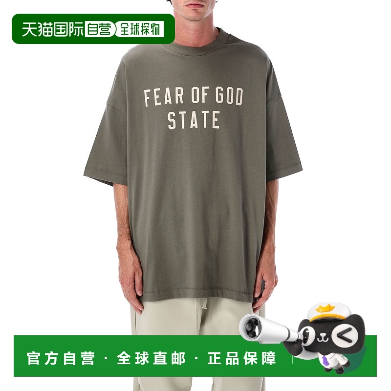 1h可退 欧洲直邮essentials fear of god 男士 上装T恤