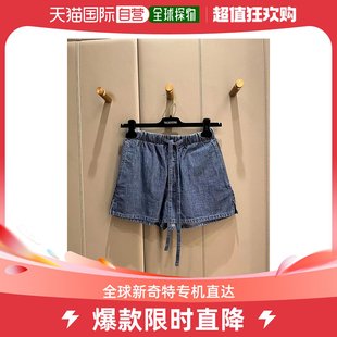 香港直邮Valentino 合身牛仔短裤 99新未使用 XB3DD12T433