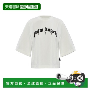 1h可退 香港直邮PALM ANGELS 女士T恤 PWAA079S26JER0040310 SS20