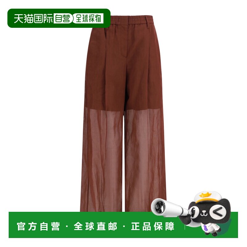1h可退 香港直邮BRUNELLO CUCINELLI 女士休闲裤 M0F91P9174C9092