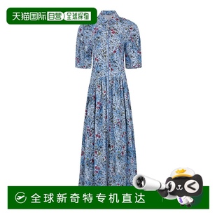 连衣裙 1h可退 拉链绉纱长款 香港直邮Rabanne colorful花色 女士
