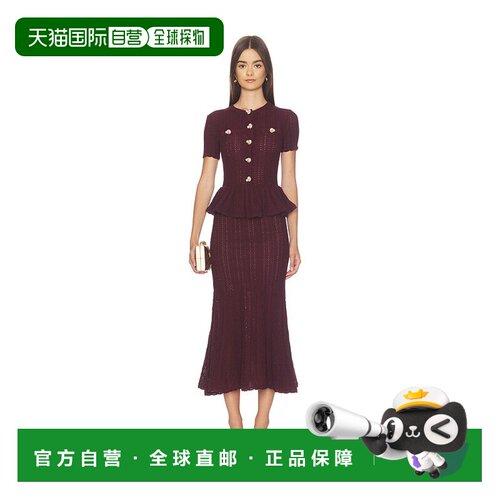 香港直邮Self-Portrait女士中长连衣裙 【付后1h可退】