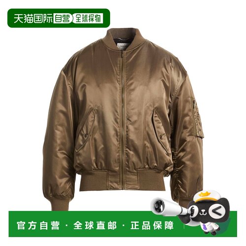 1h可退 香港直邮Saint Laurent 圣罗兰 男士 短夹克 green绿色 舒