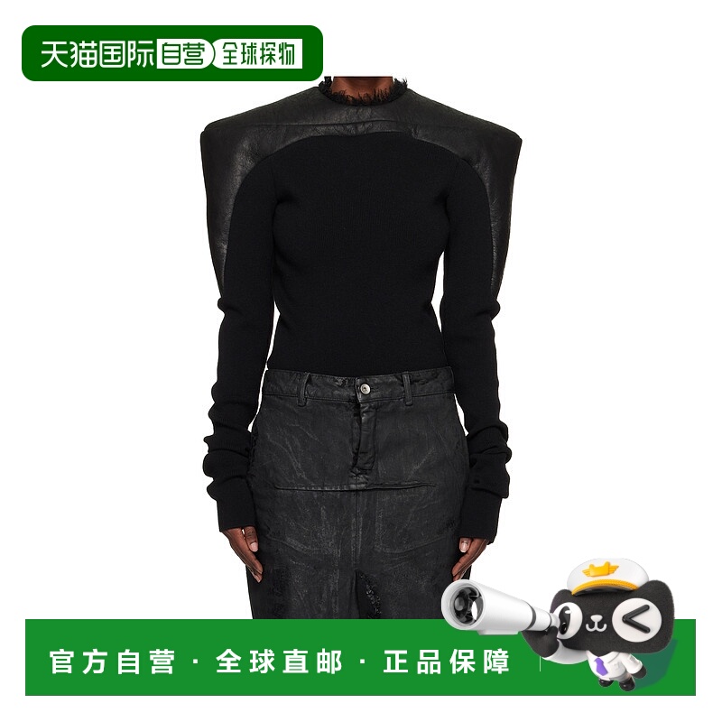 香港直邮Rick Owens Concordians 双面毛衣 RO02E4799LSHRWH